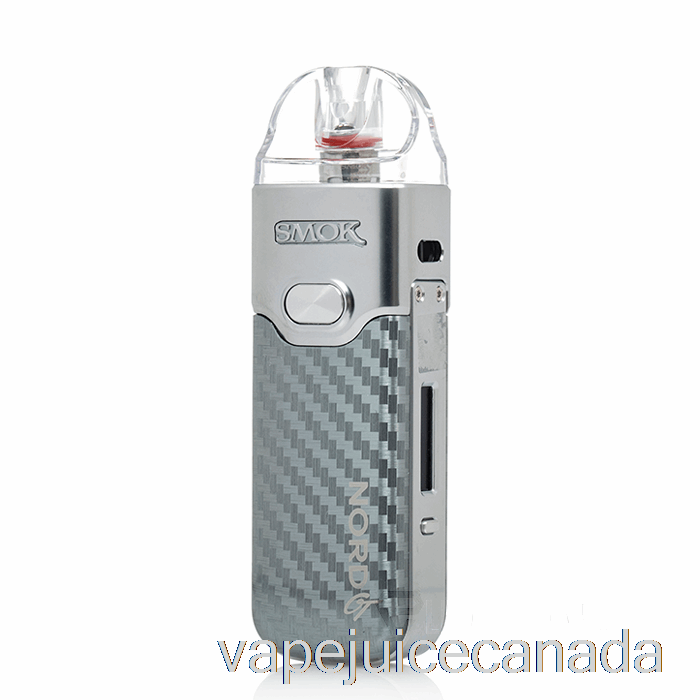 Vape Canada SMOK Nord GT 80W Pod System Silver Carbon Fiber
